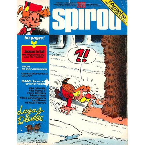 Spirou N° 2026 : Sam Dans Un Grand Recit