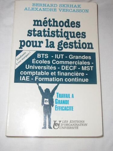 Méthodes Statistiques Pour La Gestion