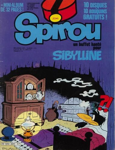 Spirou Magazine N° 2241 : Un Buffet Hanté Pour Sibylline
