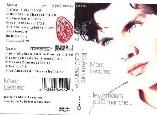 Marc Lavoine - Les Amours Du Dimanche