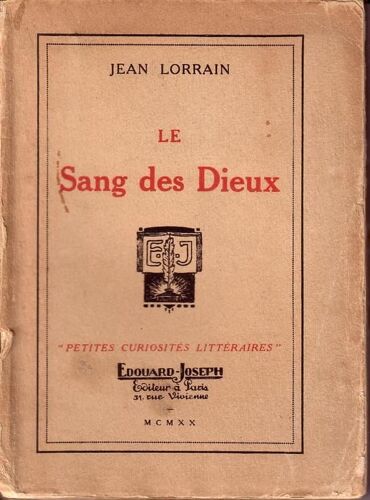 Le Sang Des Dieux