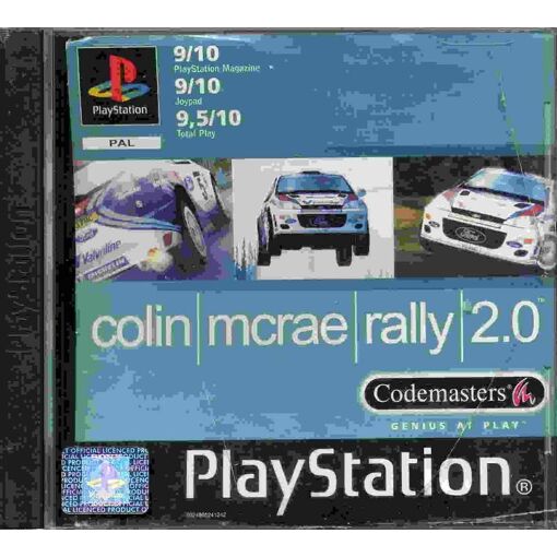 Colin McRae Rally 2.0 Sur PlayStation 1 - Complet, Boîtier FR, Bon état