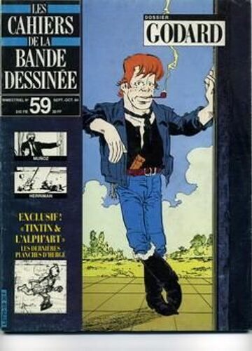 Les Cahiers De La Bande Dessinée N° 59 : Godard
