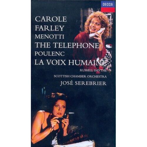 Menotti : The Telephone / Poulenc : La Voix Humaine