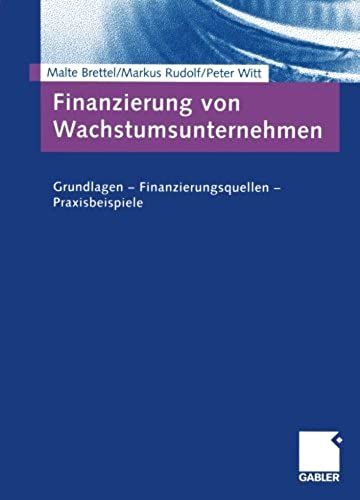 Finanzierung Von Wachstumsunternehmen