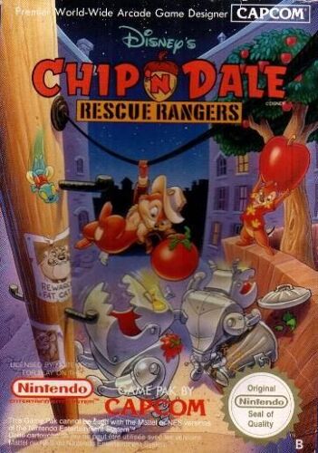 Chip'n Dale Rescue Rangers Nintendo NES