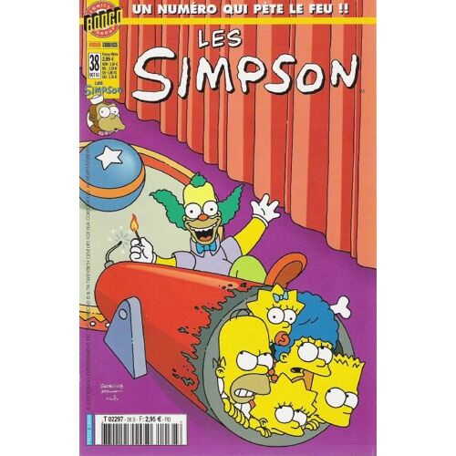 Les Simpson N° 38 : Un Numéro Qui Pète Le Feu!!
