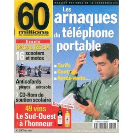 60 Millions De Consommateurs N° 317, Arnaques Du Téléphone Portable