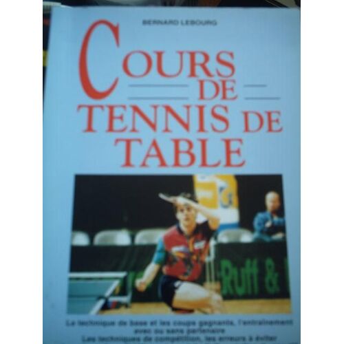 Cours De Tennis De Table