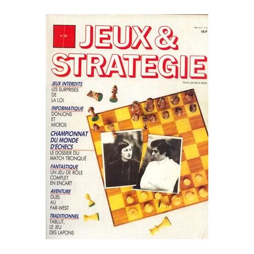 Jeux Et Stratégie N° 32 : Jeux Interdits, Etc