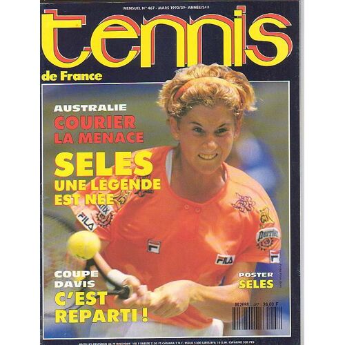 Tennis De France N°467 Mars 1992