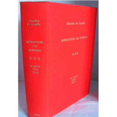 Memoires De Guerre- Le Salut 1944-1946.