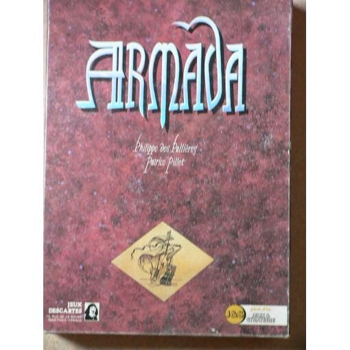 Jeu De Société Vintage Armada De Descarte Années 90 – Complet Et Propre, Manque Quelques Pions Mais Rien De Grave Pour Jouer !