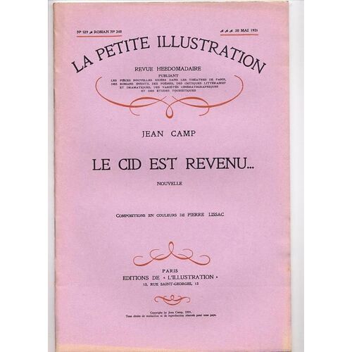 Le Cid Est Revenu... Nouvelle