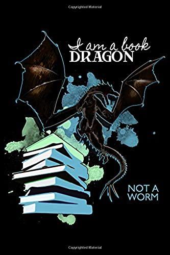 I Am A Book Dragon Not A Worm: Blank Paper Sketch Book - Artist Sketch Pad Journal For Sketching, Doodling, Drawing, Painting Or Writing