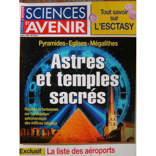 Sciences Et Avenir N° 617 : Astres Et Temples Sacres