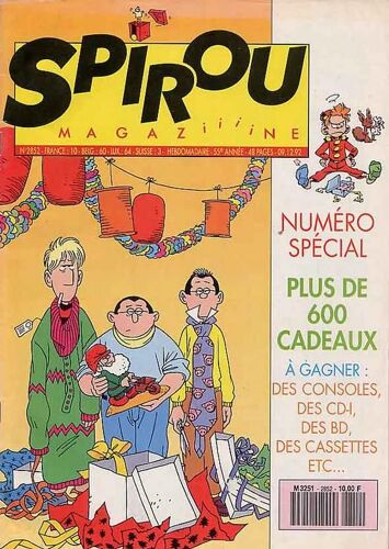 Spirou Magasine N° 2852 : Numéro Spécial