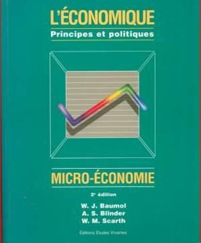 L'économie - Principes Et Politiques