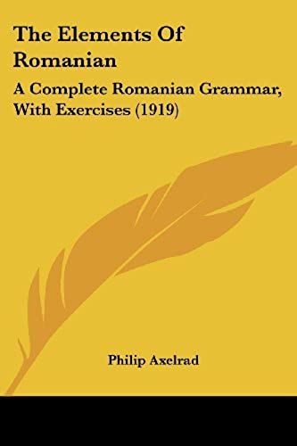 The Elements Of Romanian