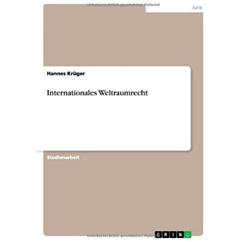 Internationales Weltraumrecht