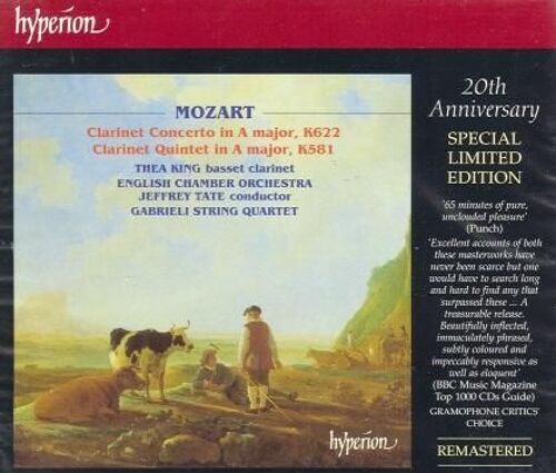 Concerto Pour Clarinette En La Majeur (K.622) & Quintette Avec Clarinette En La Majeur (K.581) -  Thea King-Clarinette