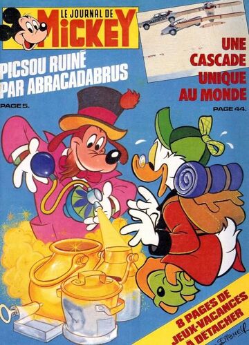 Le Journal De Mickey  N° 1677 : Picsou Ruine Par Abracadabrus