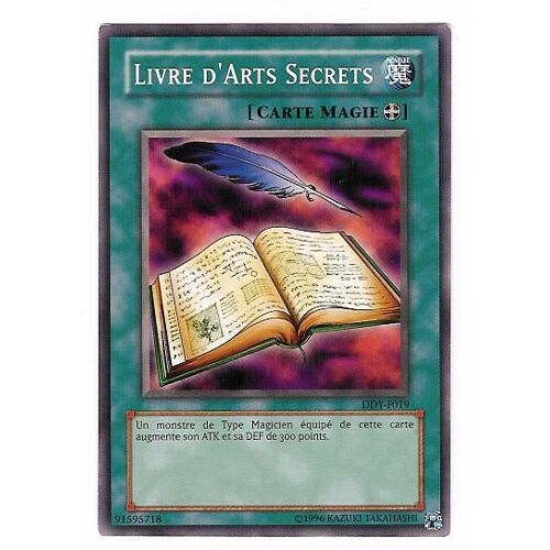 Yu-Gi-Oh! - Livre D'arts Secrets - Vf - Ddy-F019