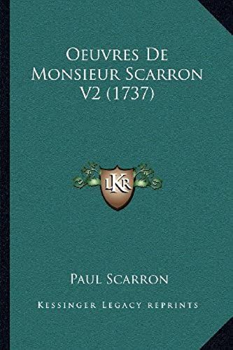 Oeuvres De Monsieur Scarron V2 (1737)
