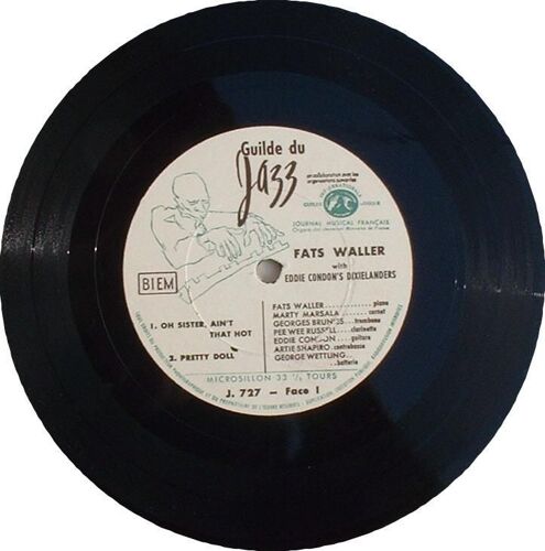 With Edie Condon's Dixielanders - J.727