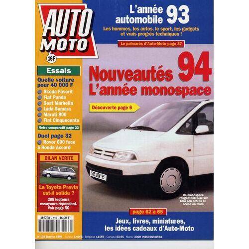 Auto Moto N° 133 Du 01/01/1994