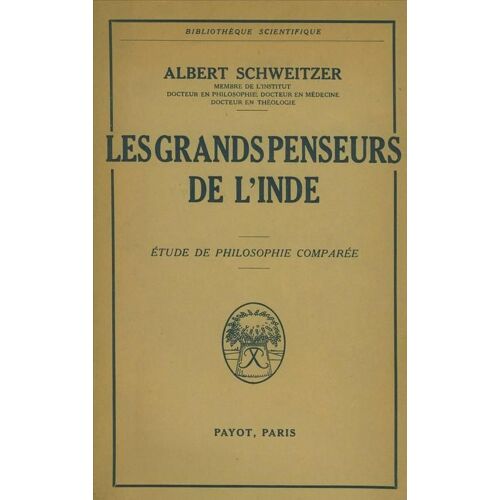 Les Grands Penseurs De L Inde