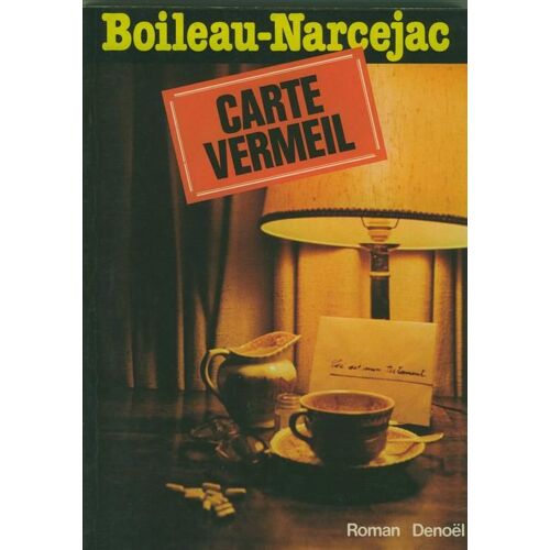 Carte Vermeil, Denoël, 1979