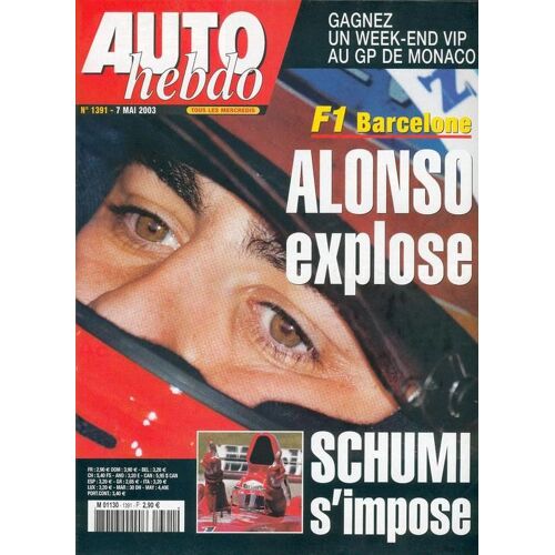 Auto-Hebdo N° 1391 : F1 Barcelone: Alonso Explose,Schumacher S'impose