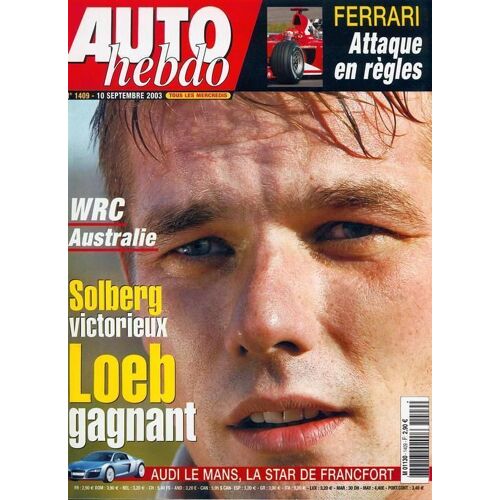 Auto-Hebdo N° 1409 : Wrc Australie: Solberg Victorieux, Loeb Gagnant