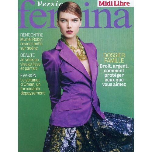 Version Femina N° 147 : Muriel Robin Revient Enfin Sur Scène