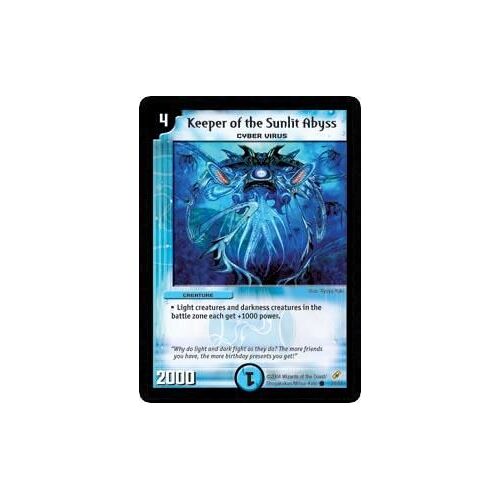 Veilleur De L'abysse Ensoleille - Duel Masters - 24/55 - Dm-04 - Vf