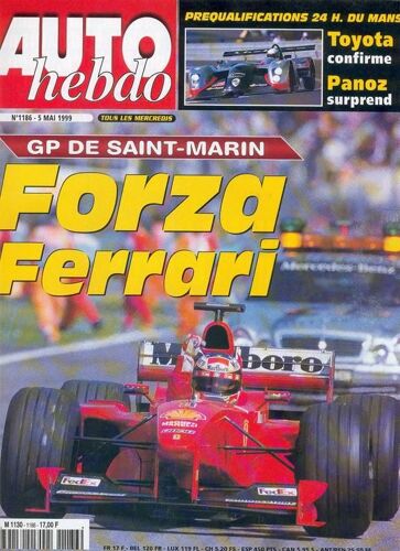 Auto-Hebdo N° 1186 : Gp De Saint-Marin: Forza Ferrari