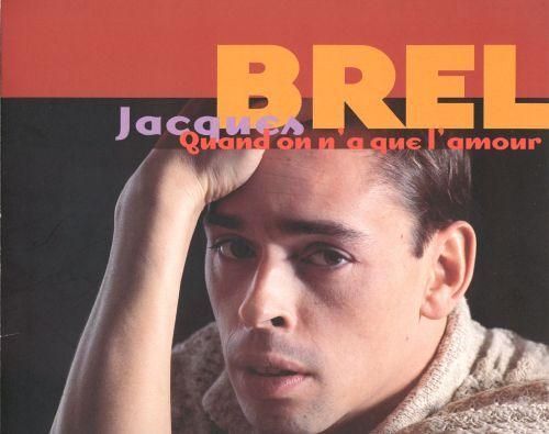 Jacques Brel : Quand On N'a Que L'amour - Plv De Mise En Vente + 1 Cd Sampler Gratuit De 6 Titres...