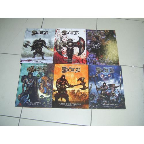 Lot De 6 Intégrale Slaine