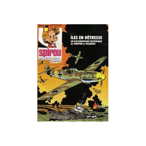 Spirou N° N° 2049 : Iles En Détresse (Un Documentaire Histoique De Piroton Et Pasquiez)