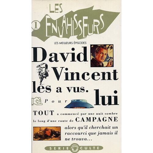 Coffret 4 Vhs : Les Envahisseurs (12 Episodes De La Serie Tv)
