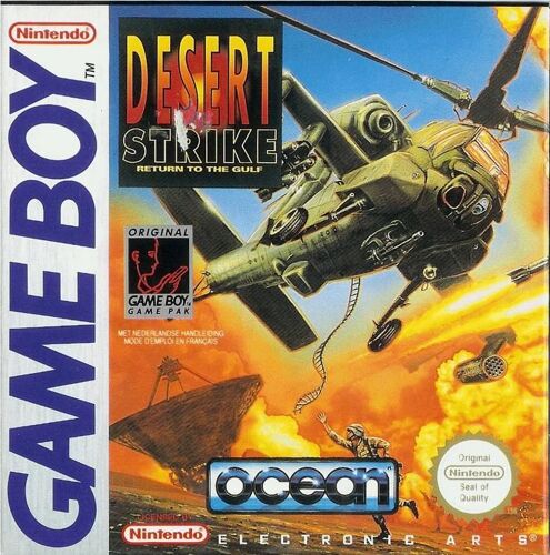 Desert Strike (Version Euro Noir Et Blanc) Game Boy