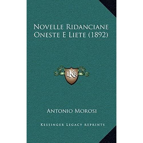 Novelle Ridanciane Oneste E Liete (1892)