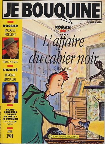 Je Bouquine N° 86, L'affaire Du Cahier Noir