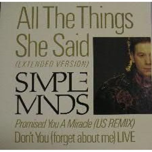 All The Things She Said (Extended Version)