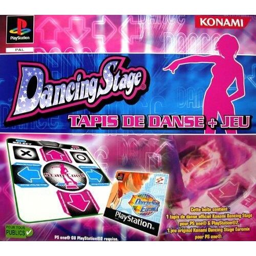 Dance Stage Euromix Avec Tapis De Danse Ps2