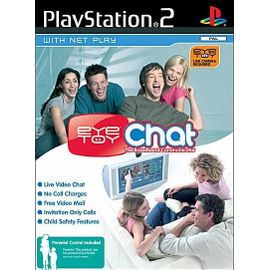 Pack Eye Toy Chat - Avec Camera Et Réseau Ps2