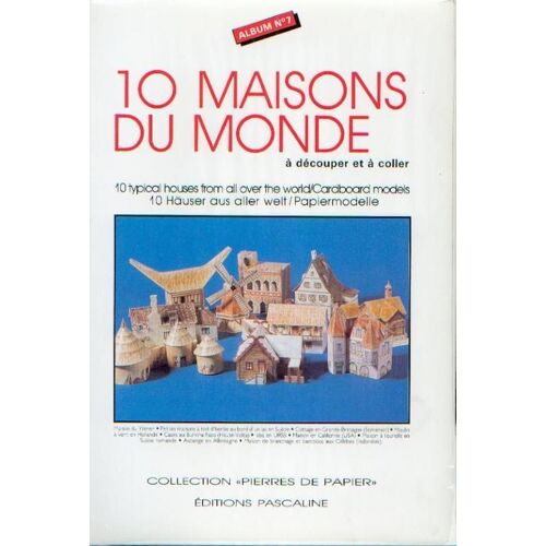 Maquettes Papier - 10 Maisons Du Monde À Découper Et À Coller