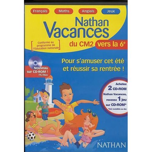 Nathan Vacances - Du Cm2 Vers La 6ème