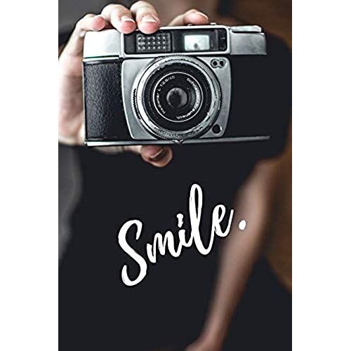 Smile.: Blank Lined Notebook